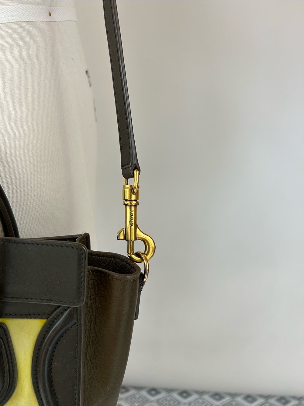 Céline Nano Mini Luggage Tricolor Tote - Picture 7 of 16